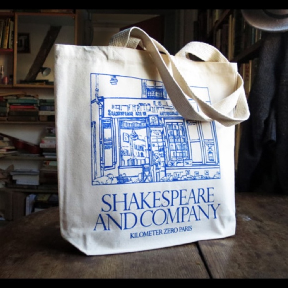 Shakespeare and Company Canvas Tote Bag